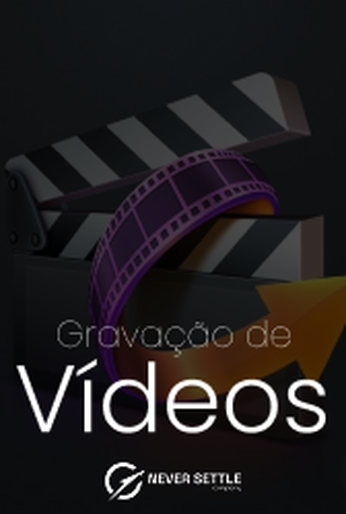 Gravação de vídeos
