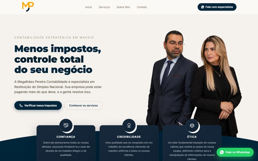 Site Magalhães Pereira